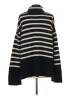 Gap Stripes Black Turtleneck Sweater Size S (tall) - photo 2