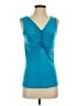 Tahari Blue Tank Top Size S - photo 1