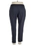 Susan Graver Solid Blue Casual Pants Size L - photo 2