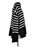 Gap Stripes Black Turtleneck Sweater Size S (tall) - photo 4