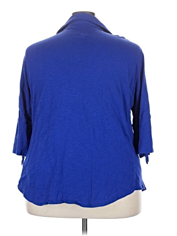 Sandra Ingrish 3/4 Sleeve Button-Down Shirt (view 2)