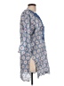 Roller Rabbit Blue Casual Dress Size L - photo 4