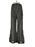 Reformation 100% Viscose Stripes Black Casual Pants Size 4 - photo 2
