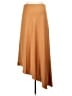 A.L.C. 100% Polyester Solid Tan Casual Skirt Size 4 - photo 2