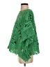 Chico's 100% Cotton Green Poncho Size Sm - Med - photo 5