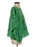 Chico's 100% Cotton Green Poncho Size Sm - Med - photo 4