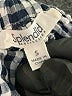 Splendid Checkered-gingham Blue Shorts Size S - photo 3