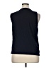 Talbots 100% Cotton Blue Sleeveless Blouse Size XL - photo 2