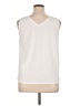 Eddie Bauer Ivory Sleeveless Blouse Size L - photo 2