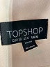 Topshop 100% Polyester Ivory Blazer Size 6 - photo 6