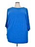 IMAN Blue 3/4 Sleeve Top Size 3X - photo 1
