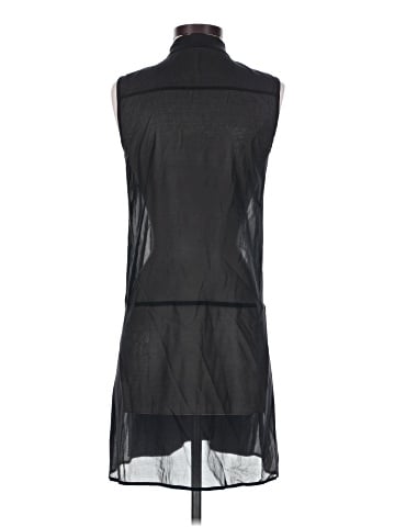 Theory Sleeveless Button-Down Shirt (view 2)
