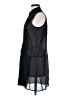Theory Black Sleeveless Button-Down Shirt Size 2 - photo 5