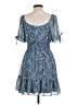 BCX Paisley Blue Casual Dress Size L - photo 2