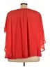 Cato 100% Polyester Red 3/4 Sleeve Blouse Size 26 - 28 - photo 2