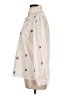 Unbranded 100% Polyester Hearts Ivory Long Sleeve Blouse Size L - photo 5