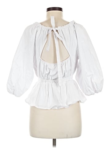 Dee Elly 3/4 Sleeve Blouse (view 2)