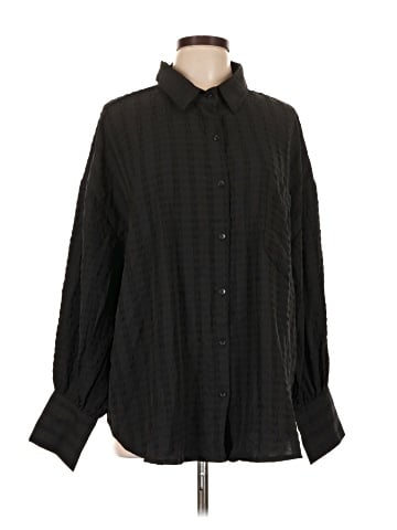 Boohoo Long Sleeve Blouse (view 1)