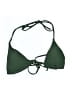 Unbranded Solid Green Swimsuit Top Size M - photo 1