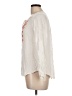 dalia 100% Rayon Ivory Long Sleeve Blouse Size L - photo 5