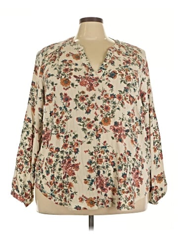 Torrid Long Sleeve Blouse (view 1)