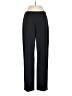 Saks Fifth Avenue Solid Black Casual Pants Size 8 - photo 1