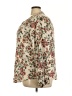 Torrid Floral Ivory Long Sleeve Blouse Size 3X Plus (3) - photo 5