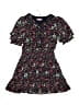 BCBG Girls 100% Polyester Floral Black Dress Size 12 - photo 1