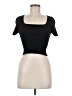 Madewell Black Short Sleeve Turtleneck Size M - photo 1