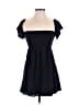 Flying Tomato 100% Polyester Solid Black Casual Dress Size S - photo 1