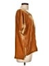 Ecote Gold Short Sleeve Blouse Size L - photo 4