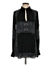 Free People Black Long Sleeve Blouse Size XS - photo 1