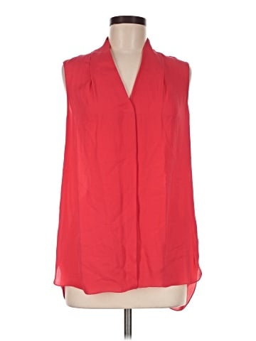Elie Tahari Sleeveless Silk Top (view 1)