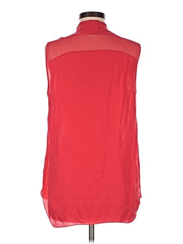 Elie Tahari Sleeveless Silk Top (view 2)