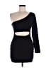 Superdown Solid Black Cocktail Dress Size M - photo 1