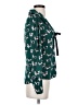 Zara Teal Long Sleeve Blouse Size XS - photo 4