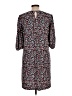 Chetta B Print Blue Casual Dress Size 10 - photo 2