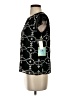 CeCe Black Short Sleeve Blouse Size XS - photo 5
