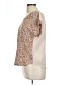 Forever 21 Brown Short Sleeve Blouse Size L - photo 5