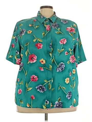 Alfred Dunner Short Sleeve Blouse (view 1)