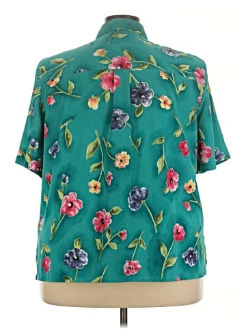 Alfred Dunner Short Sleeve Blouse (view 2)