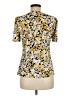 Catherine Malandrino Yellow Short Sleeve Top Size M - photo 2