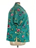 Alfred Dunner 100% Polyester Floral Teal Short Sleeve Blouse Size 24W - photo 4