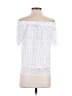 Sunday in Brooklyn 100% Polyester White Sleeveless Blouse Size S - photo 2