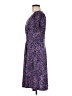 Wisp Print Purple Casual Dress Size 8 - photo 5