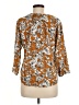 Fun2Fun Orange 3/4 Sleeve Blouse Size M - photo 2