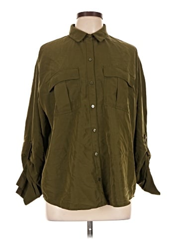 Old Navy Long Sleeve Button-Down Shirt (view 1)