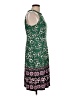 Wisp Print Green Cocktail Dress Size 12 - photo 4