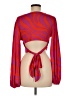 Windsor Red Long Sleeve Blouse Size M - photo 2