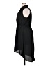 Delirious 100% Polyester Solid Black Casual Dress Size 1X - photo 5